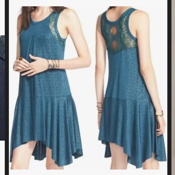 Free people make it count swing dress in jade - Picture 9 of 9